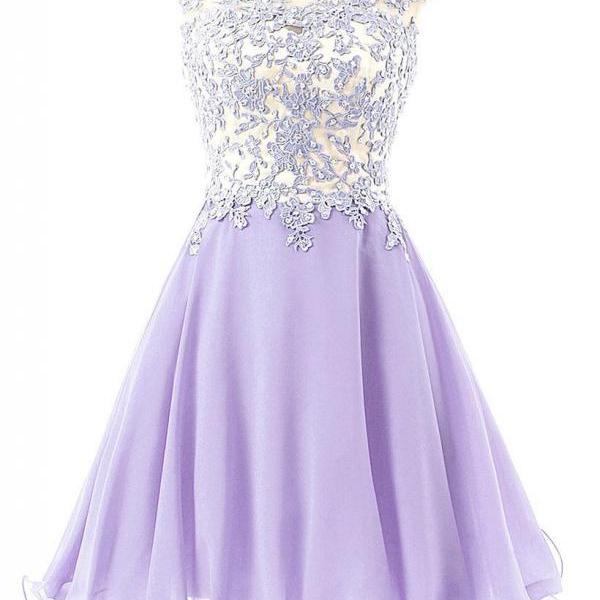 Elegant Lace Dress,Appliques Dresses,OfftheShoulder Dress on